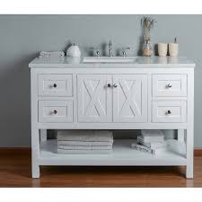 Nantes 48 Single Bathroom Vanity Set Single Sink Bathroom Vanity Single Bathroom Vanity White Vanity Bathroom