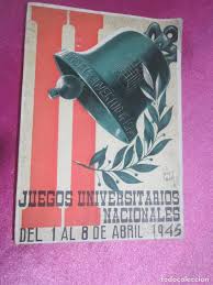 Debutó en el equipo santiago wanderers de valparaíso donde fue considerado uno de los referentes del club y representante de. Juegos Universitarios Nacionales Ano 1945 Comprar En Todocoleccion 133587238