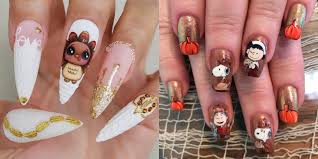 fall nail designs and colors for