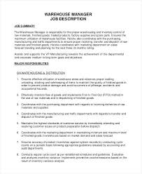manufacturing manager job description sample – mollysherman