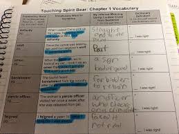 Life In 4b Introducing Touching Spirit Bear Making Predictions Using Context Clues L 7 4 Touching Spirit Bear Spirit Bear Context Clues