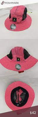 Jordan Poolside Bucket Hat Ck2616 639 L Xl Pink In 2021 Black Snapback Hats Women Accessories Hats Jordan Hats
