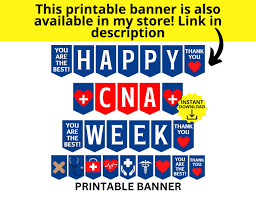 Certified Nursing Assistant Week Printable Poster, CNA Week Sign, CNA  Appreciation Week, CNA Day, Nursing Assistant Appreciation, Nursing - Etsy  UK