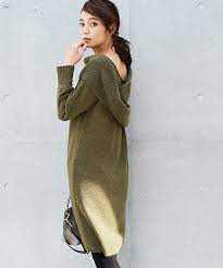 zozotown 送料無料 studious ステュディオス のワンピース web限定 studious オフショルダーニットワンピース 206410002 を購入できます ファッション ニットワンピース ファッションアイデア