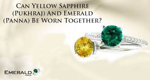 Can Yellow Sapphire Pukhraj And Emerald Be Worn Together can yellow sapphire pukhraj and