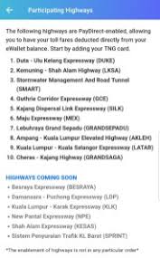 Berita baik untuk anda mendapat lebih penjimatan dan duit free rm20 daripada tng, boleh masalah terlupa nak topup kad tng, tertinggal kad di pertengahan jalan untuk menggunakan highway bukan lagi masalah dengan adanya sistem touch n go pay direct ini. Touch N Go Paydirect Now Available On 10 Highways Paultan Org