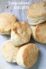 Two Ingredient Biscuits Easy Delicious Biscuits Recipe Easy Biscuit Recipe Biscuit Recipe Biscuits Easy