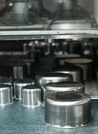 The 18/10 stainless steel interior. A Visit To The All Clad Cookware Factory