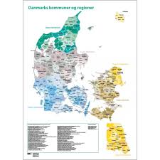 Kort danmark for at downloade. Danmark Kommunekort Digital Digitale Kort Nordisk Korthandel Nordisk Korthandel