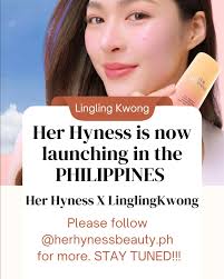 Empower Your Skin to Embrace the Sun with Her Hyness Her Hyness is now  launching in the Philippines Her Hyness X LingLing Kwong Please follow  @herhynessbeauty.ph IG account for more! #EmpowerYourSkin #HerHynessPH #