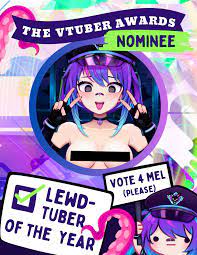 ProjektMelody 🥯 VSHOJO on X: Chat convinced me to be brave and accept  your love. Y'all nominated me for 2 categories in the Awards: Best Tech and  Lewdtuber of the Year!!~ I