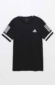 Adidas 3 Stripes Club Climacool Black T Shirt Adidas Shirt Mens Polo Shirt Outfits Shirts