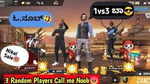 He is also one of the best players in the world. à²•à²¨ à²¨à²¡à²¦ Fastest Player Vs 3 Pro Players Who Will Win Garena Free Fire Kannada Youtube