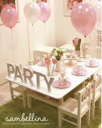 See more party ideas at catchmyparty.com. Gyerek Party Gyerekzsur Hasznos Tippek Szuloknek Pink Party Tables Toddler Tea Party Party Table