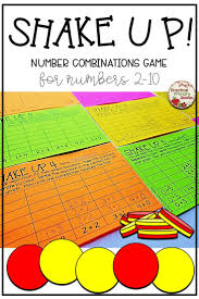 Number Combinations Game For Numbers 2 10 Great For Addition Equations Number Relationships Number Bonds Missing Math Activities Elementary Math Fun Math