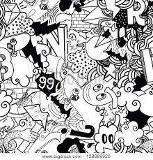 Black and white wallpaper graffiti wall free stock photos. Seamless Pattern Vector Photo Free Trial Bigstock