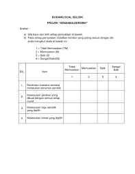 Look through examples of soal selidik translation in sentences, listen to pronunciation and learn grammar. Borang Soal Selidik