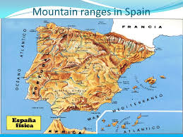 At spain europe map page, view political map of spain, physical maps, spain touristic map, satellite images, driving direction, major cities traffic map, spain atlas, auto routes, google street views, terrain, country national population, energy resources maps, cities map, regional household incomes and. Spain Physical And Outline Maps Of Spain The Europe Map Of Spain Ppt Download
