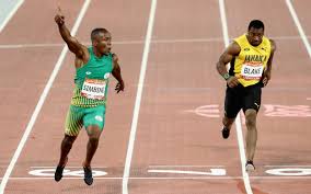 'the plan was for nothing but the win', says akani simbine. Akani Simbine Stakes Claim As Usain Bolt S Successor By Beating Yohan Blake To 100m Gold