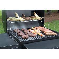 Amazon Com Nexgrill Cart Style Charcoal Grill In Black With Side Shelf And Foldable Front Shelf Garden Outdoor Charcoal Grill Grilling Style