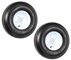 Nascar strictly controls all vehicle modifications. Two Trailer Tires Rims 5 70 8 570 8 5 70 X 8 8 B 4 Lug Hole Bolt Wheel White Walmart Com Walmart Com