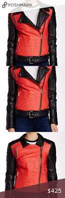 2x Hp New Moto Biker Lamb Leather Jacket Red Black Lamb Leather Jacket Burgundy Leather Jacket Grey Leather Jacket