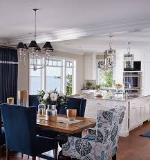 Navy Blue Decor Inspirations Dining Room Blue Blue Dining Room Chairs Dining Room Design