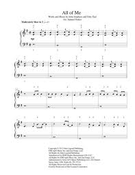 Share, download and print free sheet music for piano, guitar, flute and more with the world's largest community of sheet music creators, composers, performers, music teachers, students, beginners, artists and other musicians with over 1,000,000 all of me by john legend a piano cover by me. All Of Me For Easy Piano By John Legend Digital Sheet Music For Download Print H0 129155 257045 Sheet Music Plus