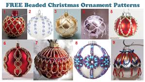 About 2% of these are christmas decoration supplies, 0% are glass crafts. Pin By Aileen Upshaw On Headed Ornaments Christmas Bead Beaded Christmas Ornaments Christmas Ornament Pattern