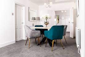 Free delivery and returns on ebay plus items for plus members. Velvet Dining Chair With Arms Peppermill Interiors