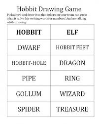 Hobbit Activity Hobbit Party The Hobbit The Hobbit Game