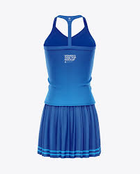 Download Women S Tennis Clothing Set Mockup In Apparel Mockups On Yellow Images Object Mockups