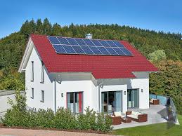 Satteldachhaus Mit Photovoltaik Keitel Haus Fassade Haus Satteldach