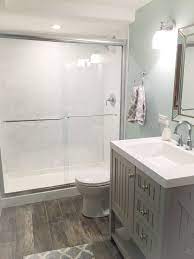 Showing you a couple of basement bathroom ideas that looks totally amazing! Modern Basement Bathroom Ideas Basementbathroom Basement Bathroom Without Breaking Concret Full Bathroom Remodel Small Full Bathroom Basement Bathroom Design