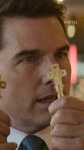 How did he do that? 👀 #MissionImpossible #DeadReckoning #TomCruise  #EthanHunt #HayleyAtwell #Grace #Foxtel