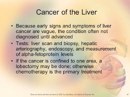 Pain in the right side of the abdomen may develop as the tumor increases in size. Disorders Of The Liver Gallbladder And Pancreas Ppt Download