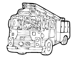 This serves a safety purpose. Printable Fire Truck Coloring Pages Dibujo Para Imprimir