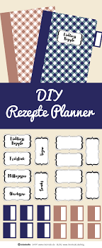 Dann findest du hier vielleicht die richtige vorlage für dich! Diy Rezepte Planner Rezeptordner Basteln Miomodo Diy Blog
