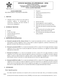 Preservar con 125 mg de ácido salicílico, 400 mg de cloruro de zinc o una … Doc Guia Laboratorio Equilibrio Quimico Wilmer Zabala Academia Edu