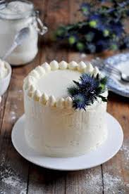 Vanilla And White Chocolate Layer Cake Layer Cake A La Vanille Glacage Au Chocolat Blanc Glacage Chocolat Blanc Chocolat Blanc Chocolat