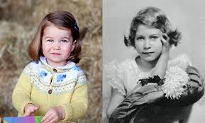 Von der geburt der kleinen prinzessin über die feierliche taufe bis heute. Princess Charlotte Similarities Between The Little Royal And The Queen Hello