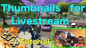 See more ideas about fortnite, fortnite thumbnail, live streaming. How To Upload Livestream Thumbnails Youtube Livestream Thumbnail Tutorial Youtube