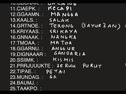 Melalui tes ini perusahaan akan melihat tingkat kepercayaan diri, ketahanan kerja, tanggung jawab, dan hal lainnya yang dianggap perlu. Asah Otak Susun Kata Menjadi Nama2 Buah Nombor 1 Bonus Youtube