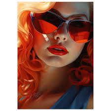 Julia Close Portrait 6«