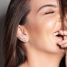 Diamante ear climber sale