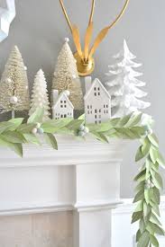 Diy Paper Leaf Garland Centsational Style Diy Christmas Garland Diy Christmas Paper Christmas Garland