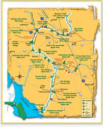 Suwannee River Mileage Trip Agenda Ideas Florida Trail