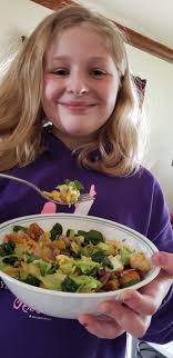 If the four year old eats the salad, you know it's good. At Royal II!