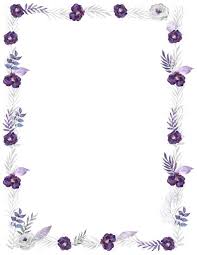 Maybe you would like to learn more about one of these? Lavender And Purple Flowers Flower Border Floral Border Design Border Template