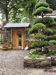 Zen Garden Use Fewer Plants For A Pared Down Japanese Aesthetic This Entrance Features A Pagoda I Japanese Garden Design Garden Gate Design Japanese Garden